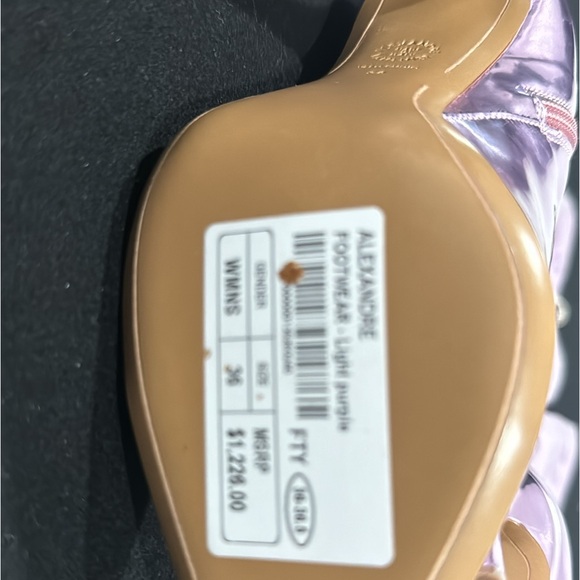 Alexandre Vauthier NWT amazing designer boots size 6 there a few imperfections. - Picture 8 of 10